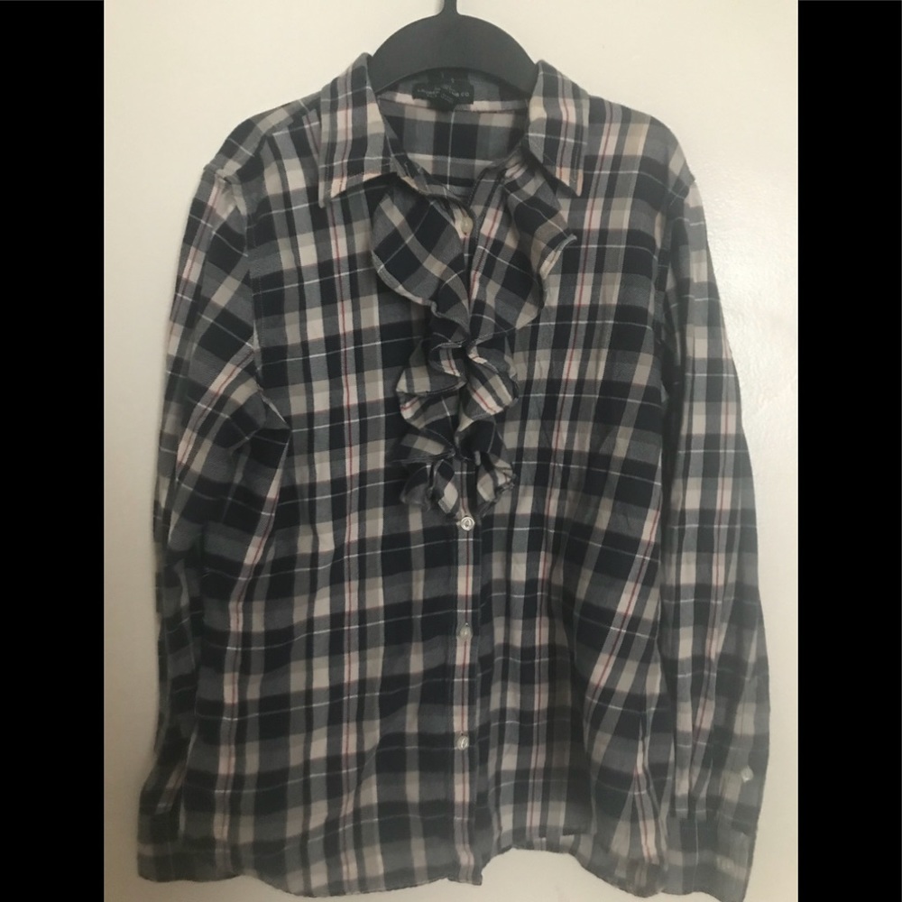 Ralph Lauren (polo) ruffle blouse shirt